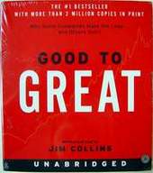 Good to Great: Why Some Companies Make the Leap...And Others Don't (Unabridged) 10 Hours on 8 CDs AudioBook