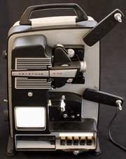 Keystone K-112Z 8mm Movie Projector with Remote, Manual and 4 Take-Up Reels