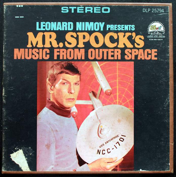 Leonard Nimoy Presents Mr. Spock's Music from Outer Space on Reel-to-Reel Tape