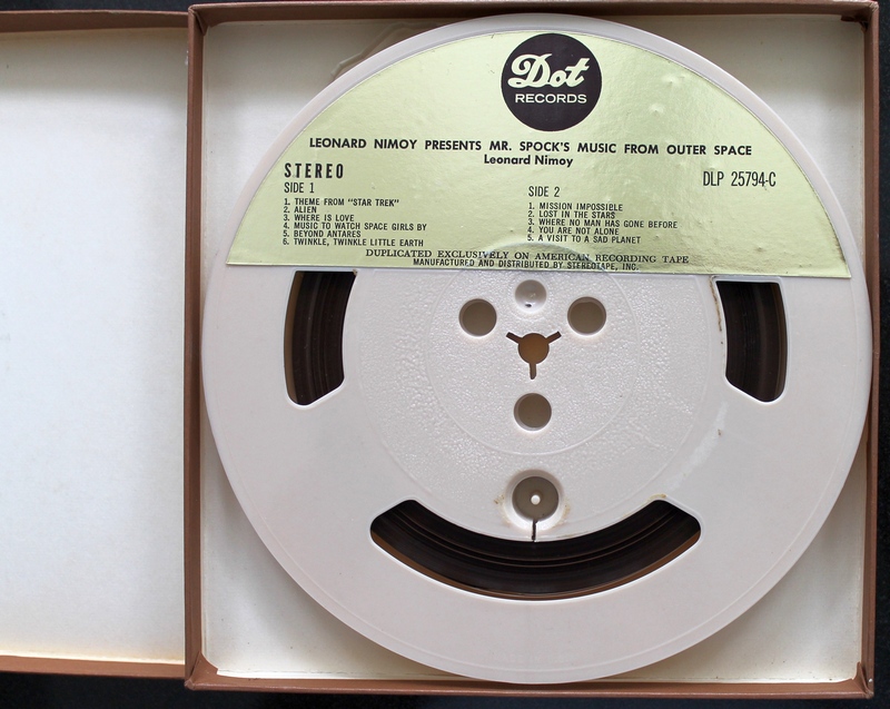 Leonard Nimoy Presents Mr. Spock's Music from Outer Space on Reel-to-Reel Tape