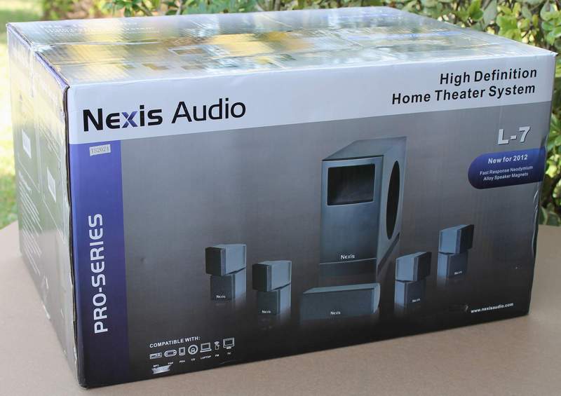 Nexis Audio L-7 Home Theater HD Surround Speaker System