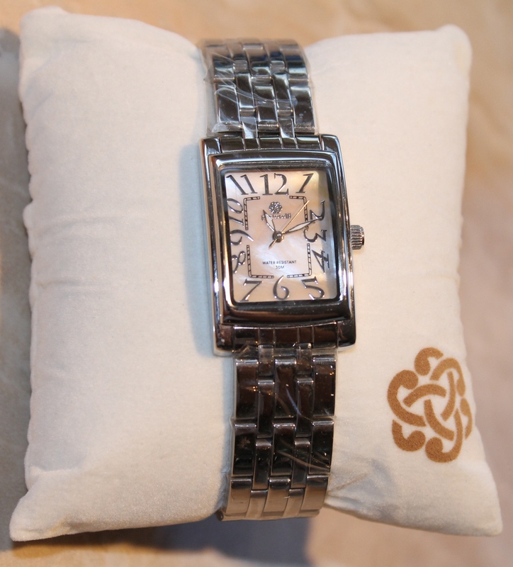 Pastorelli Silvertone Rectangle Case Bracelet Watch by Invicta - New in Box