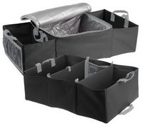 Set of 2 Folding Trunk & Auto Organizers with Leak Proof Hot or Cold Storage